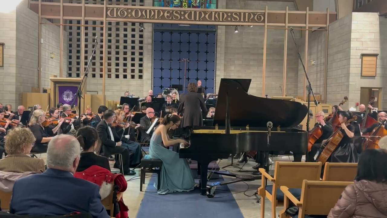 Mina Stefanović -  Rachmaninoff Piano concerto No. 2 , 1st movement 