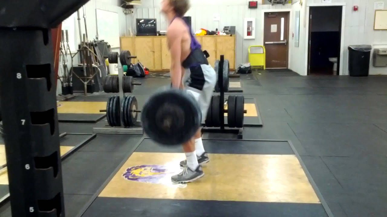 Clean PR- 250 lbs