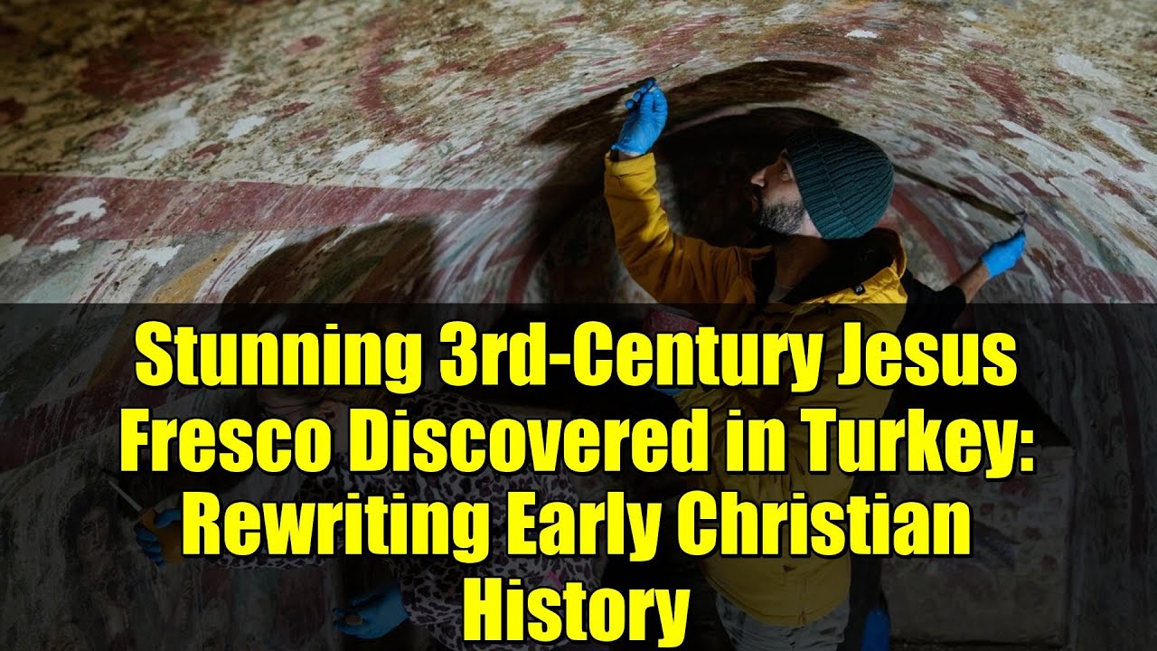 В Турции обнаружена потрясающая фреска III века с изображением Иисуса: переписывая историю раннег...