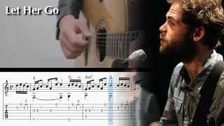 PDF Sample Let Her Go - Passenger Fingerstyle Guitar guitar tab & chords by Yuta Ueno.