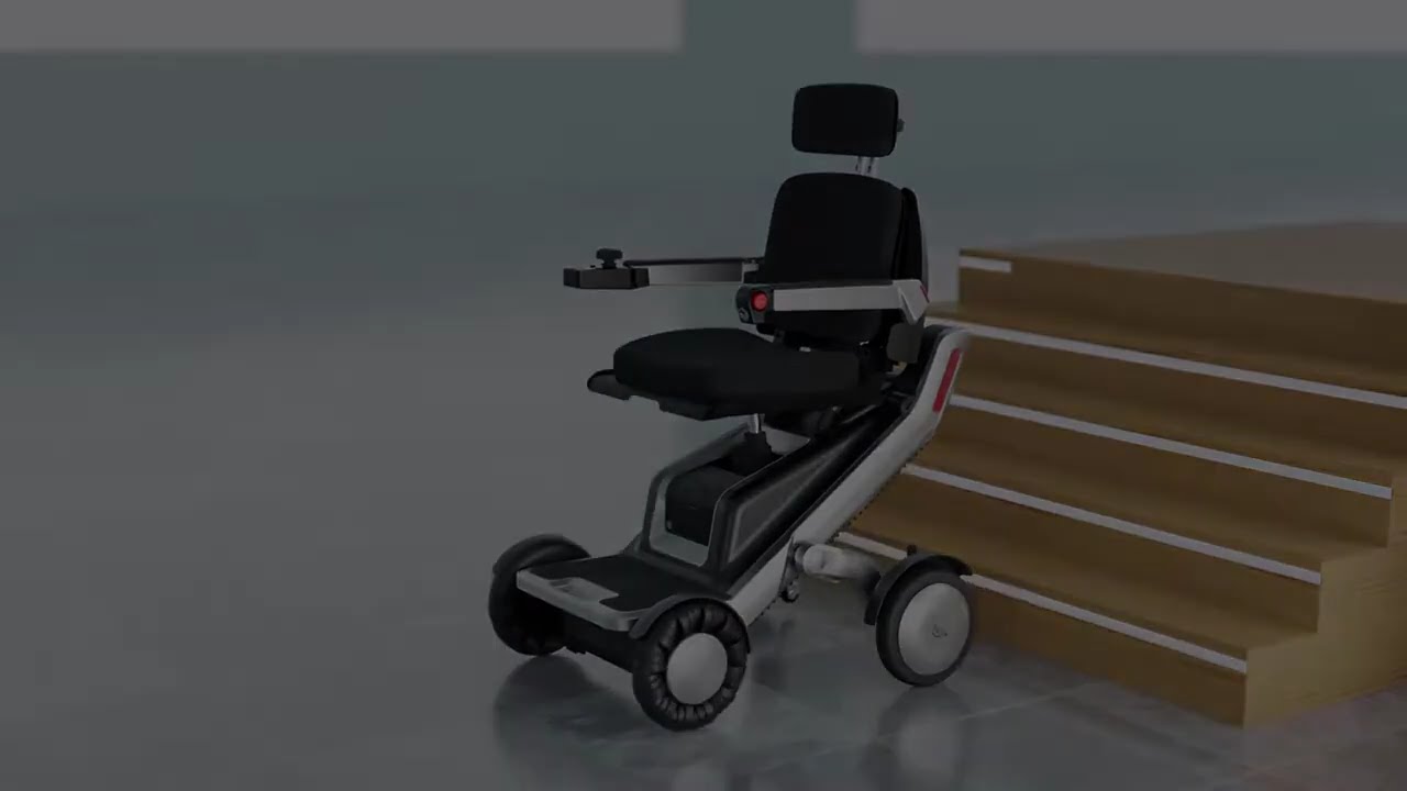 Weltpremiere: X7 E-Treppensteiger Rollstuhl