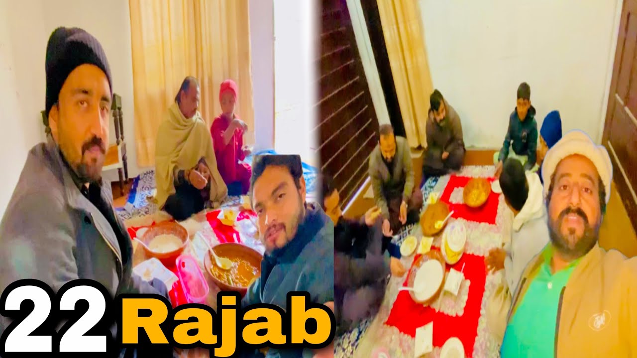 22 Rajab ki niyaz 🥘🤲