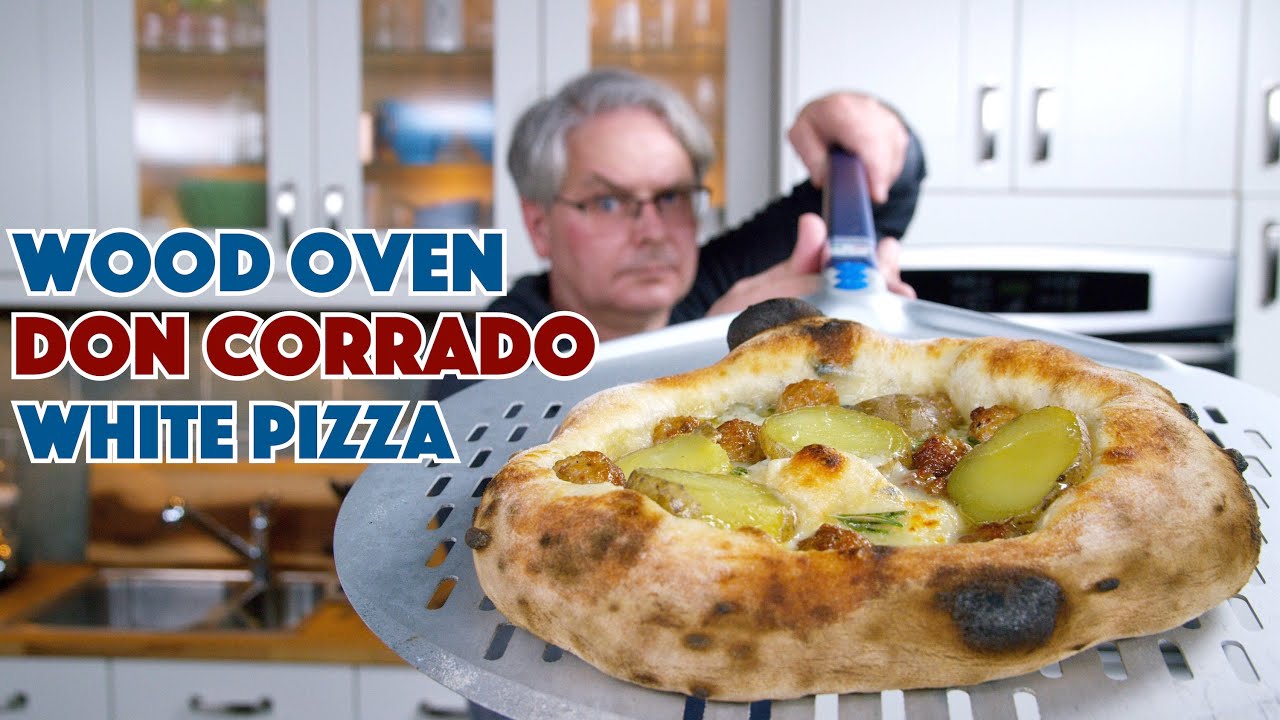 Don Corrado - White Pizza With Mozzarella Gorgonzola Potatoes Sausage Rosemary | Glen And Friends Cooking