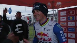 Remco Evenepoel - Interview At The Finish - Amstel D Race 2026