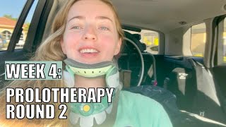 Caring Medical Week 4 // Prolotherapy Round 2, Neck Curve Correction, & Jake's Birthday