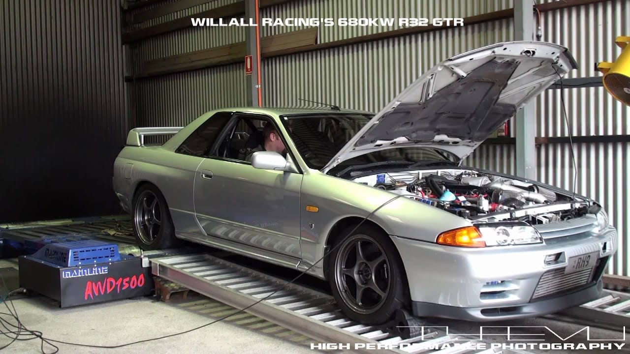 SAU:SA Dyno Day #2 - WILLALL RACING R32 GTR