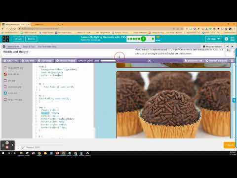 Lesson 11: Styling Elements with CSS: Bubble #6