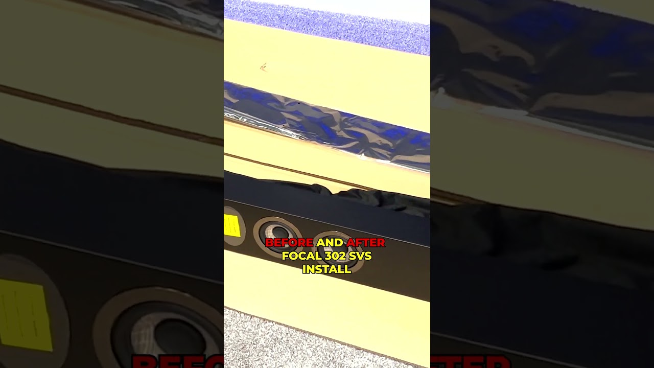 Focal 302 On-Wall Speaker Reveal! 