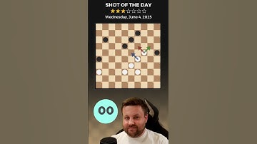 Shot of the Day – June 4, 2025 ➡️ Learn How to Play Checkers at www.worldofcheckers.com