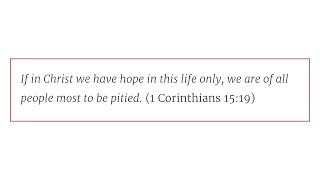 Solid Joys (February 27): Radical Effects of the Resurrection // Devotional by John Piper