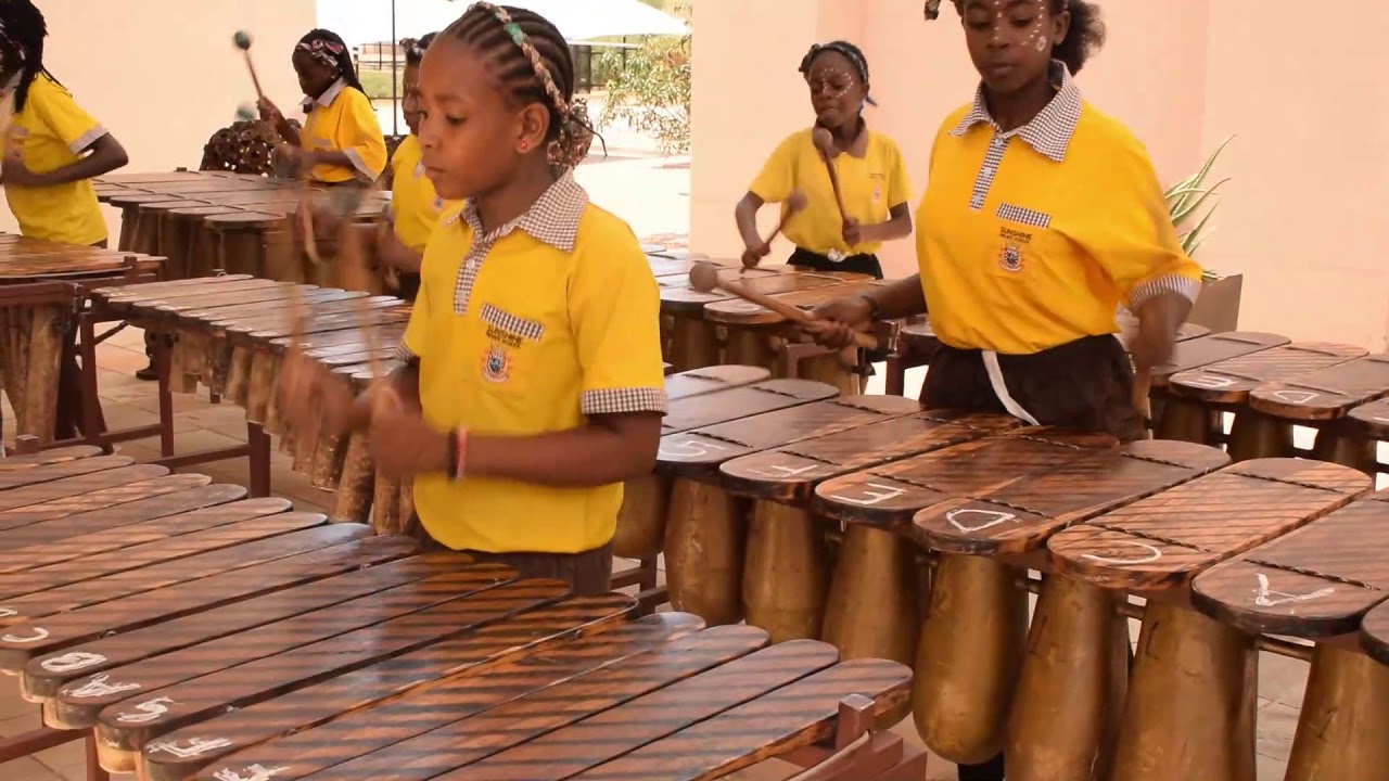 Sunshine Private School Marimba Band the Launch of the Community