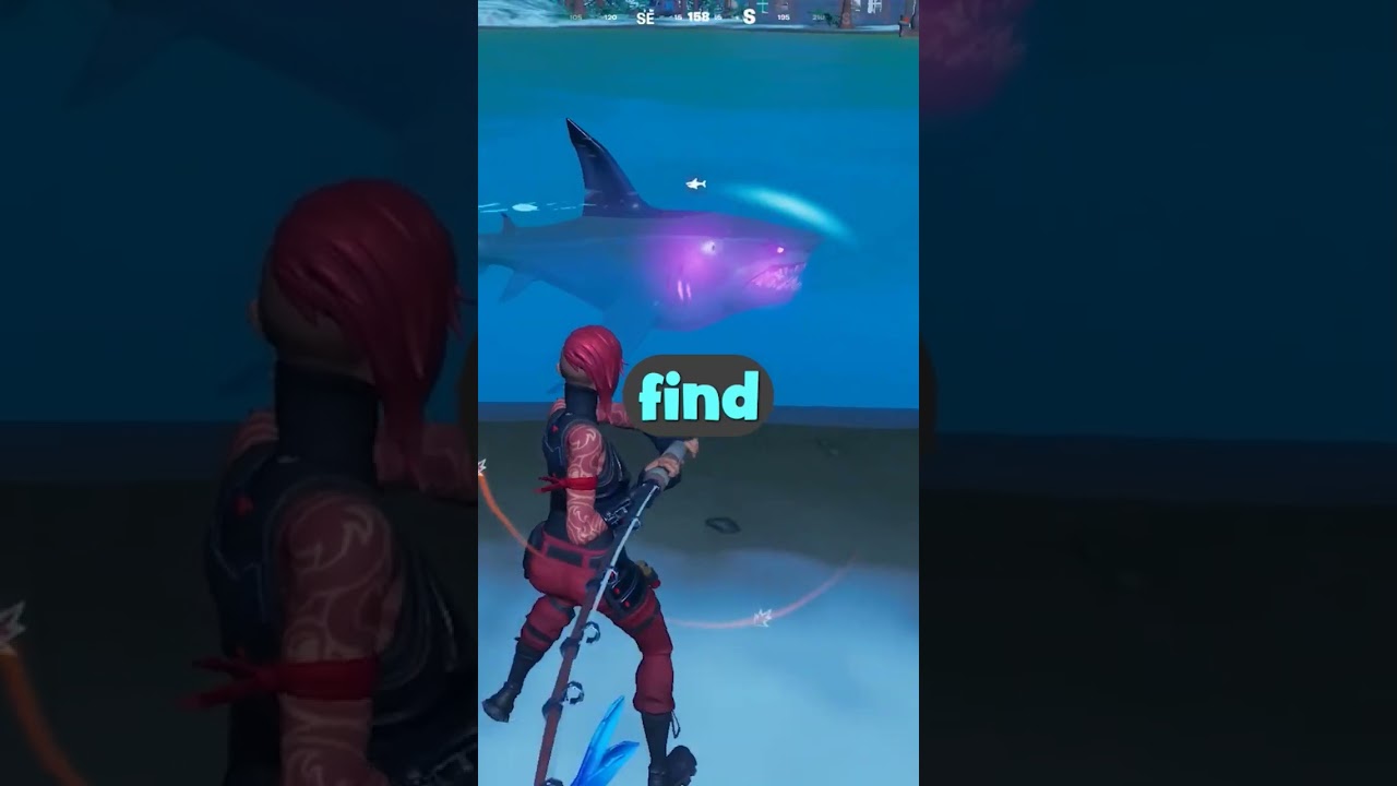 DID YOU KNOW THAT YOU CAN RIDE SHARKS IN FORTNITE??? 