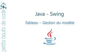 Java / Swing - AbstractTableModel