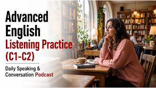 Advanced English Listening Practice C1 C2 | Daily Speaking & Conversation Podcast