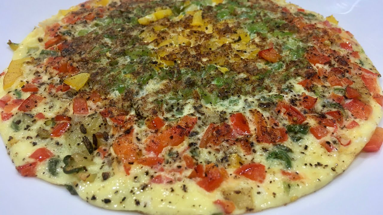 Vegetable Omelette NO RICE MEAL Hedonist Pilla YouTube