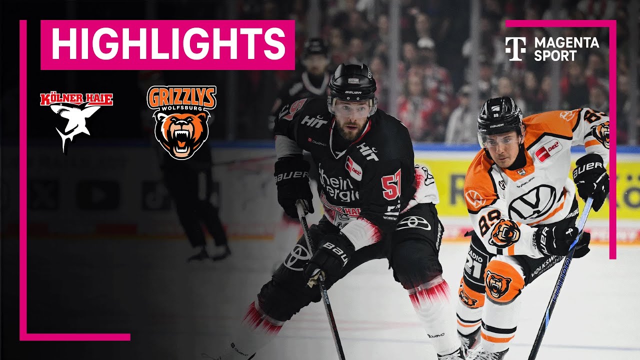 Kölner Haie - Grizzlys Wolfsburg | PENNY DEL | MAGENTA SPORT