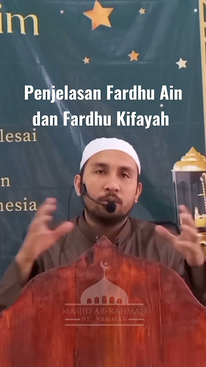 penjelasan Fardhu Ain dan Fardhu Kifayah #short #habibhaikal