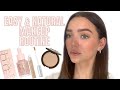 Easy makeup routine for beginners with no foundation  rhiain hudson