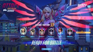 Overwatch Grandmaster - Golden Weapon Pink Mercy Gameplay | Dorado