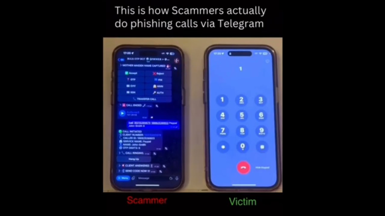 How Scammer are using telegram and bots to scam