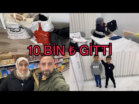 KIYAFET VE MUTFAK ALIŞVERİŞİMİZ👍NEYİ NE KADARA ALDIK 