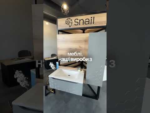 Маленькая тумбочка в ванную 40 см Snail Монтана, видео 5