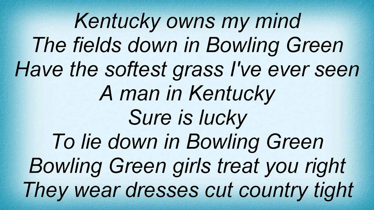 The Everly Brothers Bowling Green Lyrics YouTube