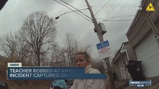 Teacher robbed at knifepoint, incident captured on Zoom