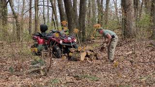 Ground Force Bucket system and 2019 CAN AM 570 DPS MAX