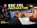 SSC CGL Preparation Day 6 | Beginning My Government Exam Journey 🇮🇳
