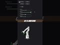 Robotic Arm simulation by QT C++ #electronic #robotics #roboticsarm