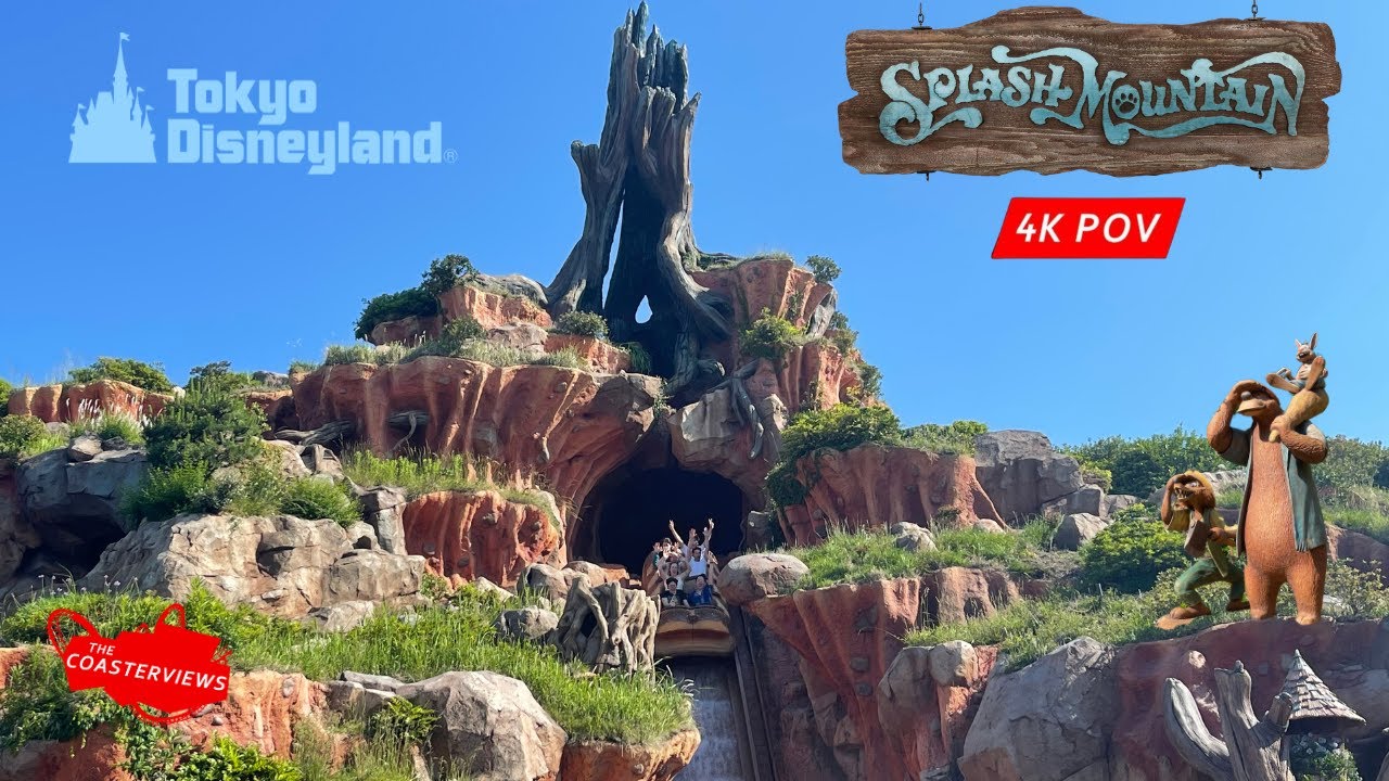 Splash Mountain スプラッシュ・マウンテン Log Flume