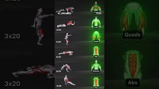 Full Body Workout for Beginners &amp; Advanced -- 3*15 Sets for #Chest, #Back, #Arms&amp; #Abs