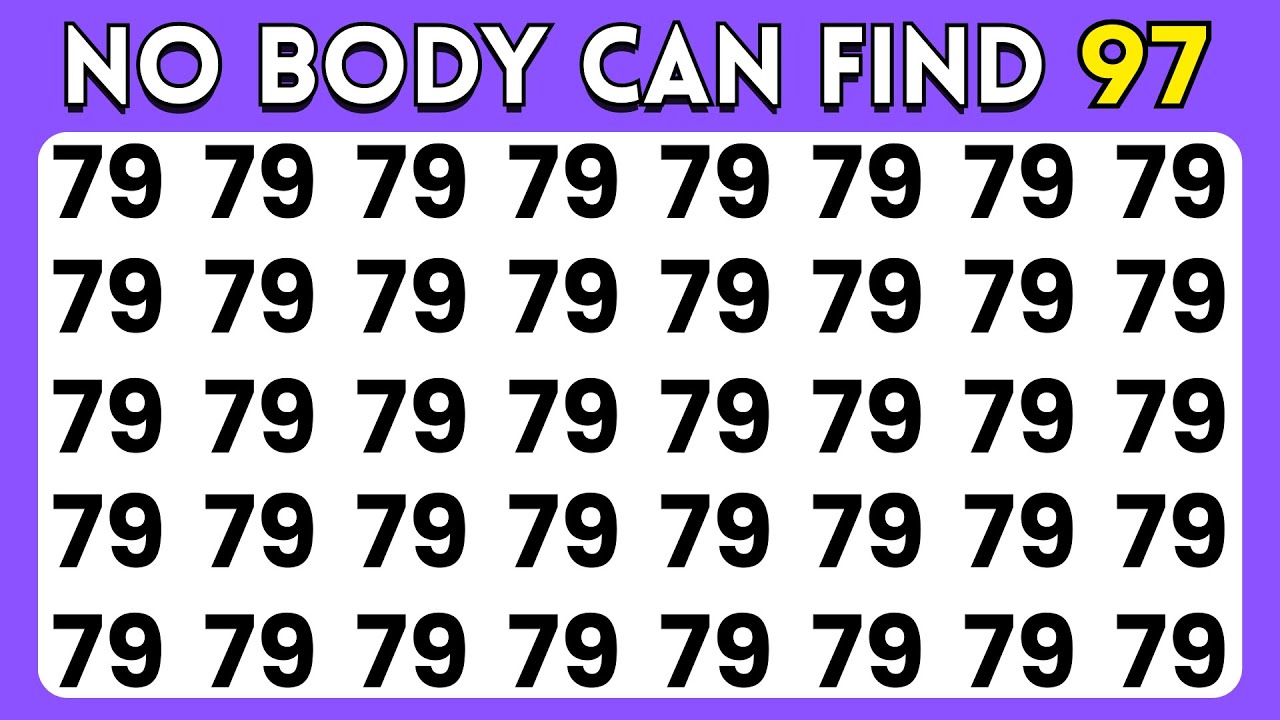 🔍 Find The Odd Number And Letter Editions | Check Your Eyes Observation | Spot The Odd One Out 👀
