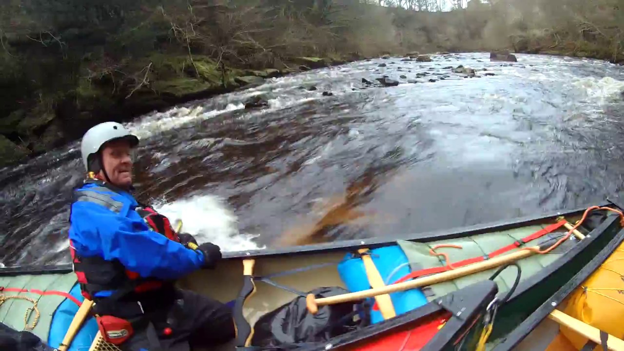 Winter is here! Episode 1. (Canoeing the Tees, Middleton to Cotherstone)