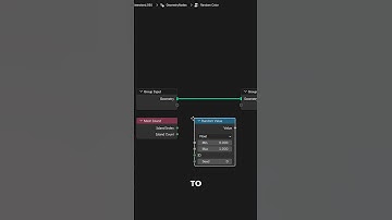 How you can randomize the colors of your mesh islands with Geometry Nodes #b3d #blender3d