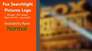 Fox Searchlight Pictures Logo (4th logo • 2011 variant • March 18, 2011 - July 5, 2013)