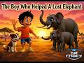 Arjun & Moti Save a Lost Baby Elephant 🐘❤️ | Heartwarming Animated Story for Kids