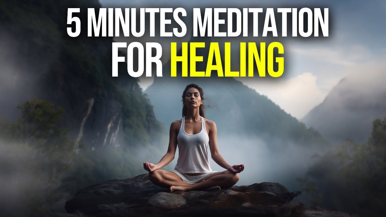 5 Minutes Guided Meditation For Anxiety and stress By Titan Man - YouTube