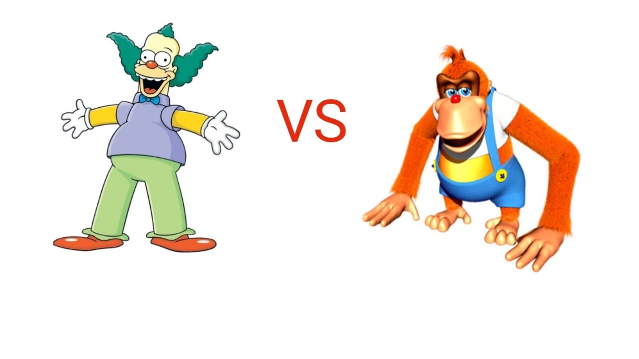 mugen krusty the clown vs lanky kong
