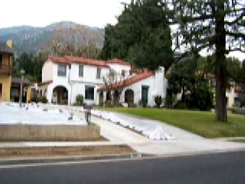 Dylan McKay and Brandon Walsh' houses in Pasadena, CA from the television series 90210