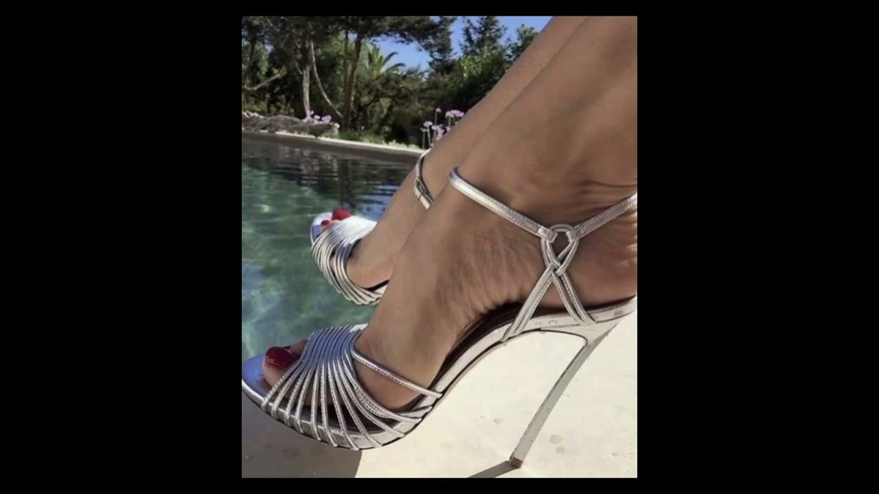 Nude girl high heel shoes for girls