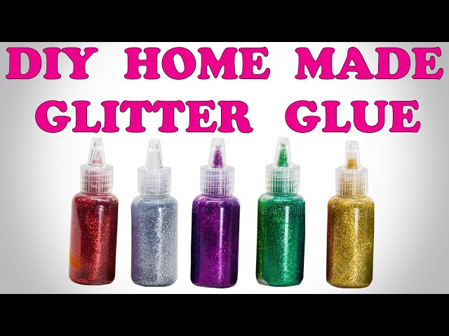 Easy DIY Glitter Glue Slime - Mom Spark - Mom Blogger