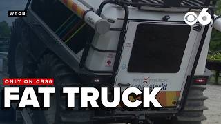 Only on CBS6 National Grid Uses Amphibious Fat Truck to streamline projects