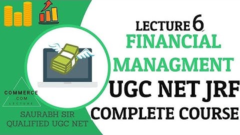 Financial management part 6|Security finance|saurabh sir|commerce.com|quick revision|ugc net|B.com