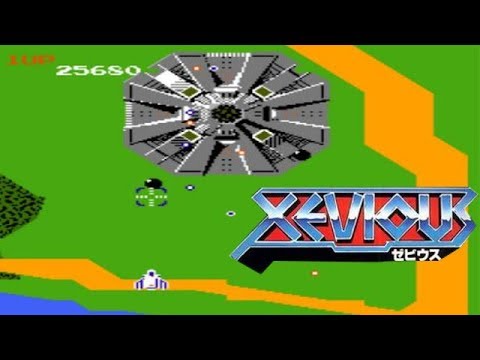 ゼビウス [XEVIOUS] ファミコン名作 【懐かしい レトロゲーム】retro games - YouTube