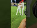 Behind the Lens for an Angels Win 🖐️😇