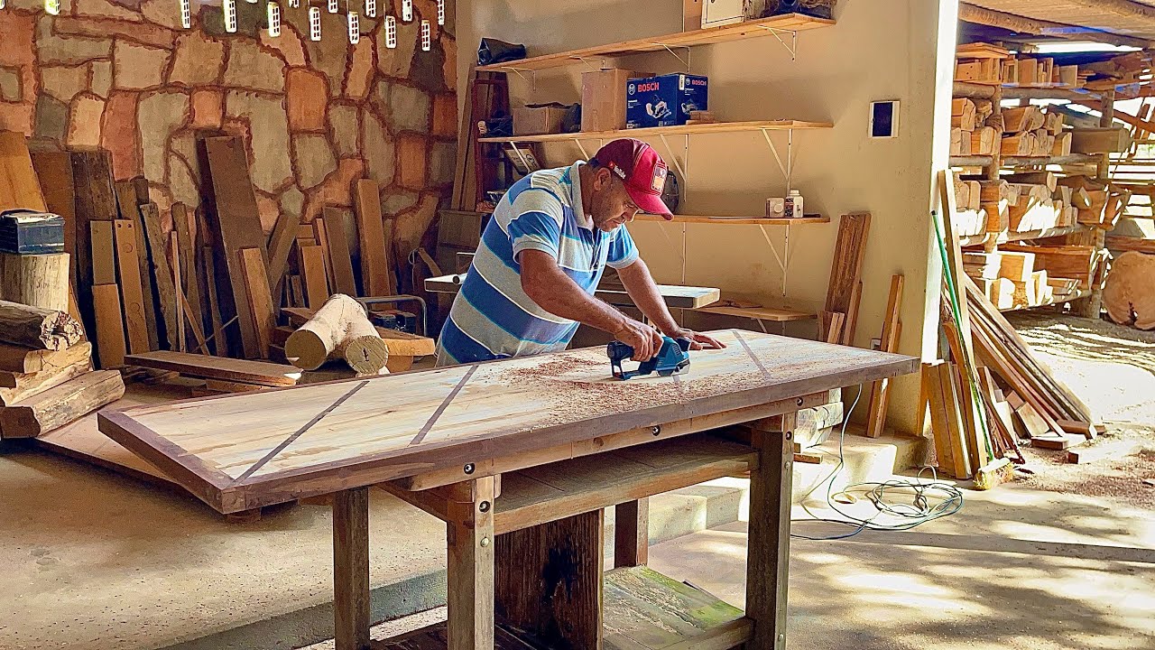 Portas de Madeira Maciça Reforçada Com Muitas Dicas de Acabamento Para Você