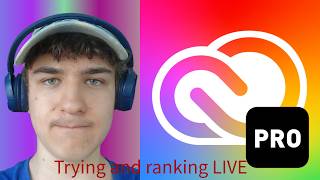 Trying and ranking Adobe creative cloud pro LIVE (part 2)