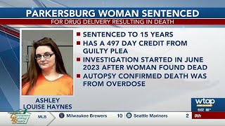 Parkersburg woman sentenced for drug delivery that ended in death